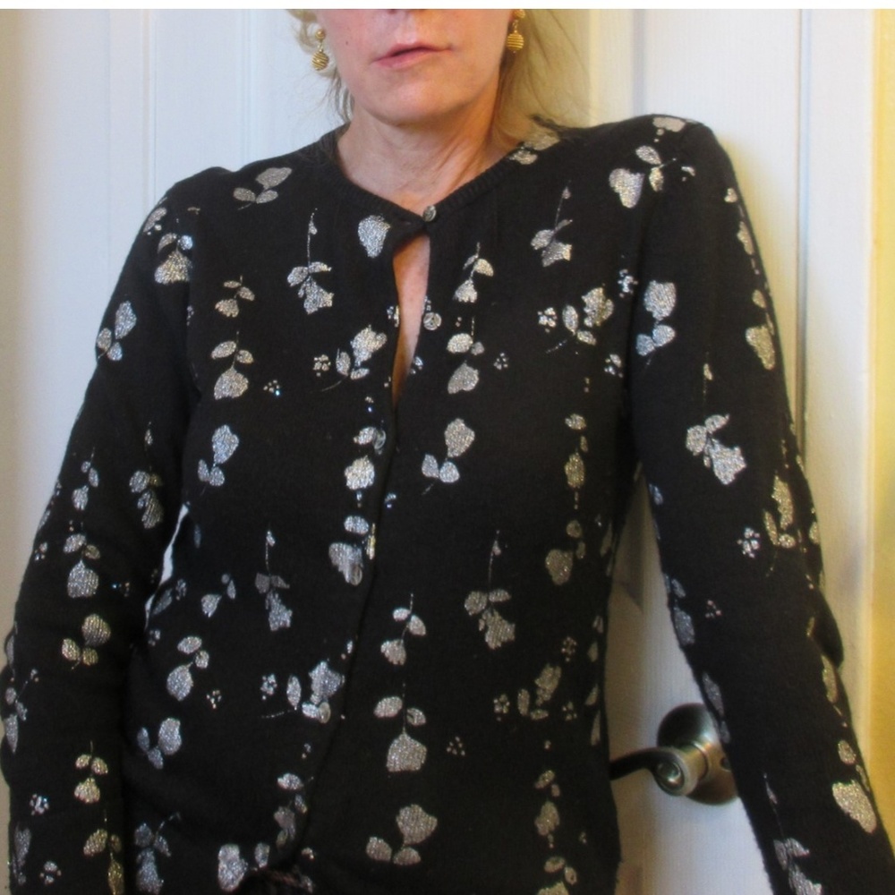 Country Road Black / Silver Ivy Sweater